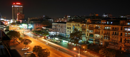 YANGON BY NIGHT